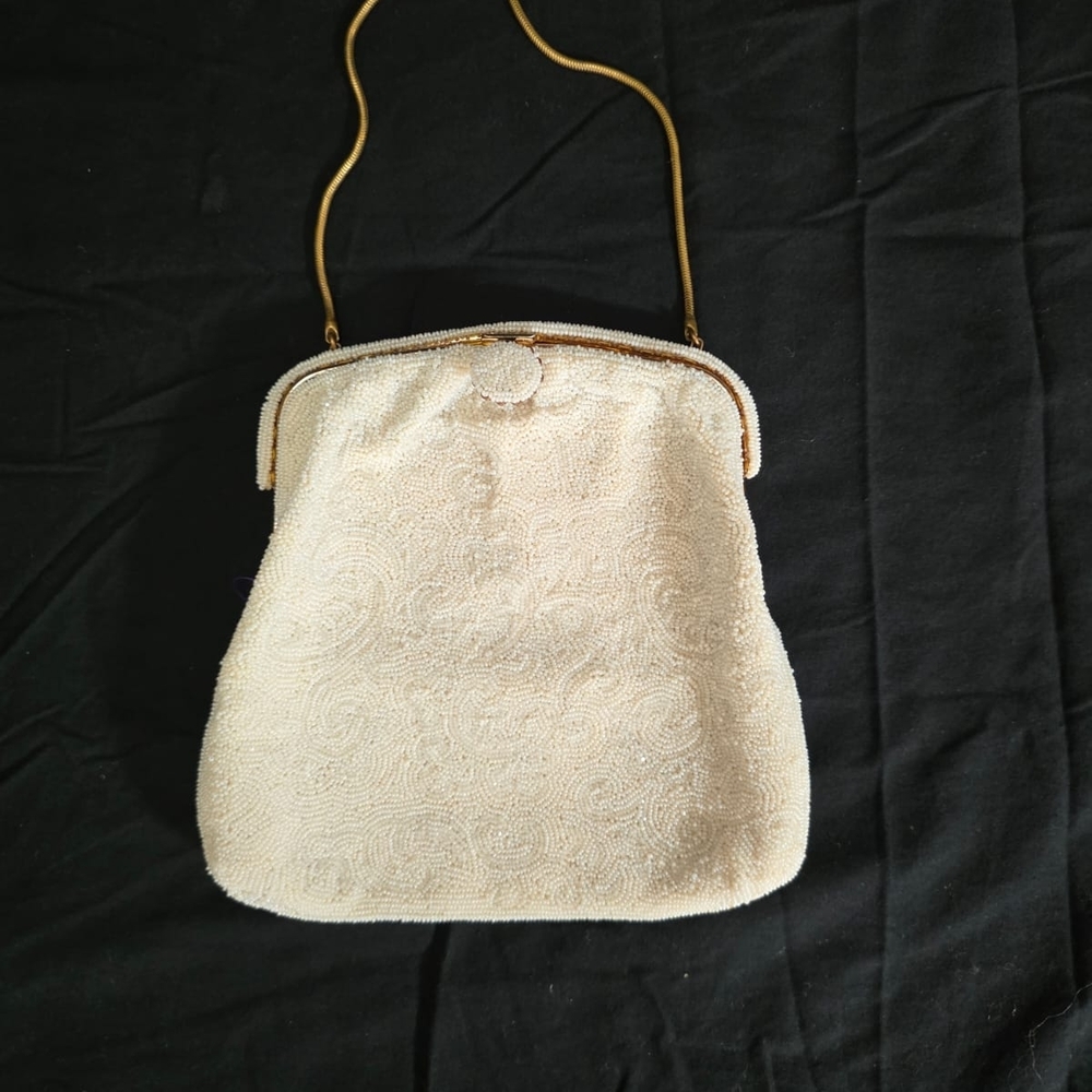 Vintage Elegant Cream Women's Bag